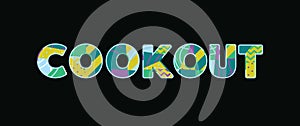 Cookout Concept Word Art Illustration