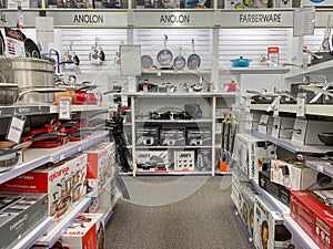 Cookware Department of Local Store