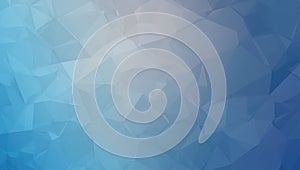 Abstract blue geometric polygonal background texture