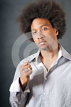 Cool African American Black Man