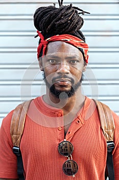 Cool African Boy Portrait