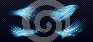 Cool air flow effects set