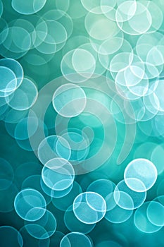 Cool Blue Green Background with Macro Lens Effect photo