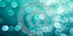 Cool Blue Green Background with Macro Lens Effect photo