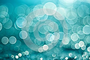 Cool Blue Green Background with Macro Lens Effect photo