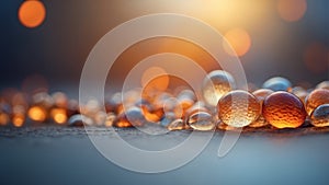 cool blue to warm orange gradient background.