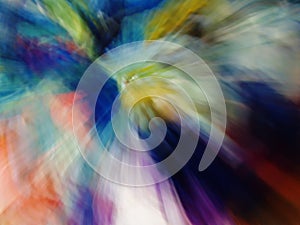 Cool blur abstraction photo