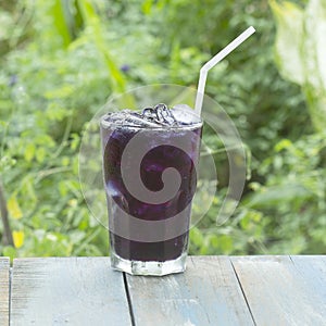 Cool Butterfly pea Juice