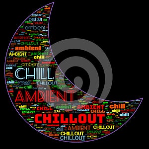 Cool Chillout Chill Ambient Music Creative Background