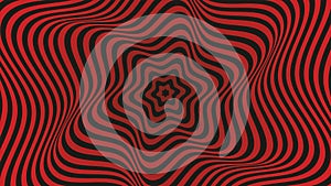 Cool colorful illusion background. Vortex in threedimensional styleVector illustration.