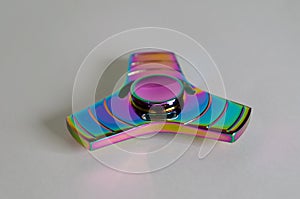 Cool colorful metallic fidget spinner