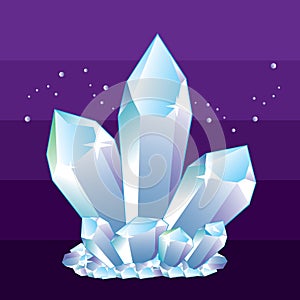 Cool Crystals illustration