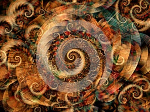 Cool Fractals Swirls Spirals