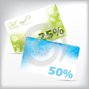 Cool gift cards with discounts