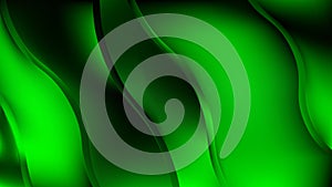 Cool Green Curve Background