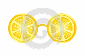 Cool lemon glasses