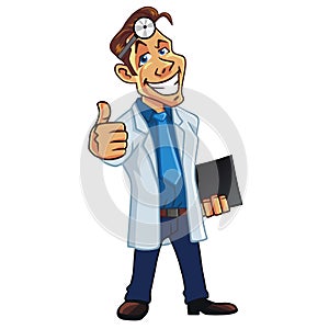 Cool Medical Doctor Cartoon photo