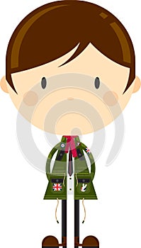 Cool Mod Boy Illustration