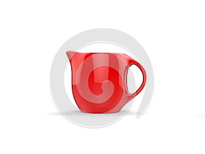 Cool modern red teapot