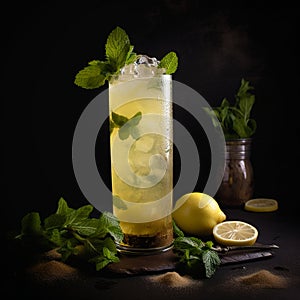 Refreshing and Spicy Shikanji with Lemon and Mint