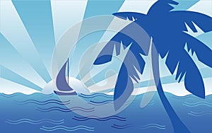 Cool Seaside Landscape