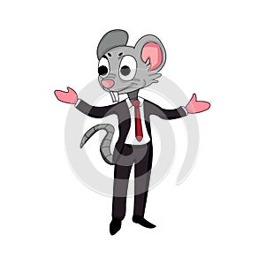 Cool Stel Boss Mouse Animal