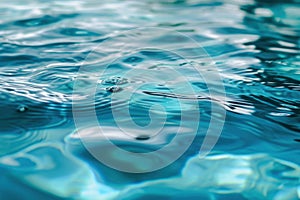 Cool Water background. Generate Ai