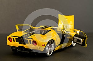 Cool Yellow sports car