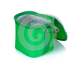 Cooler bag isolated on the white background