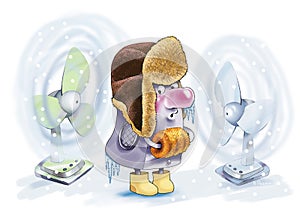 Cooler processor fan cooling computer