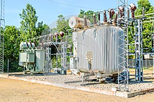 Cooling coils in electric power station