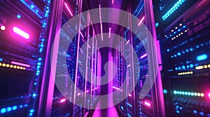 cooling splitting server rack