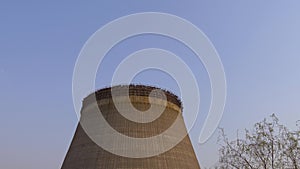 Cooling tower of Chernobyl Nuclear Power Station