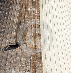 Cooling tower of the cogeneration plant