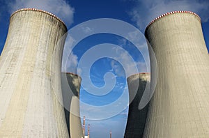 Cooling tower of nuclear power plant