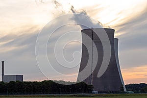 Cooling Tower of a nuclear power plant