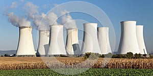 Cooling tower of Nuclear power plant Jaslovske Bohunice