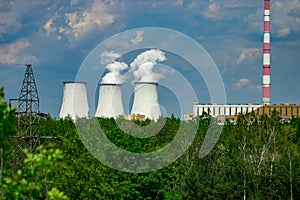 Cooling tower of nuclear power plant Poland