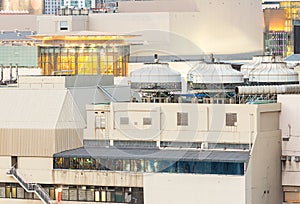 Cooling tower at outdoor