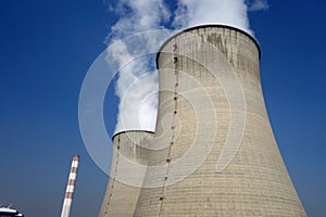 Cooling towers of nuclear power plant