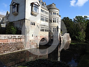Coombe abbey Coventry England September 9th 2021 reflections in water