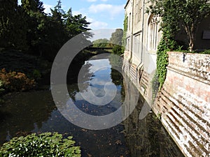 Coombe abbey Coventry England September 9th 2021 reflections in water