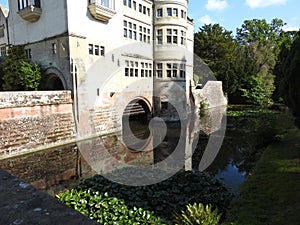 Coombe abbey Coventry England September 9th 2021 reflections in water