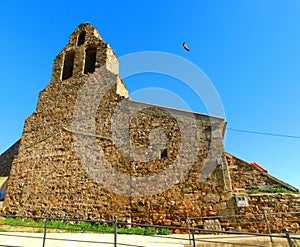 church of Coomonte, Zamora, Spain photo