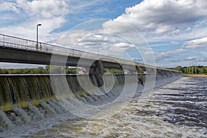 Coon Rapids Dam in Summer