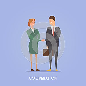 Cooperation.