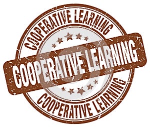 Cooperative learning brown stamp