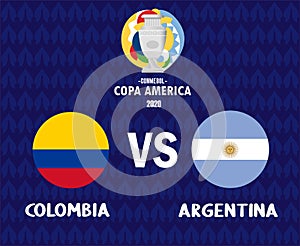 Copa America 2020 Semi final Argentina vs Colombia