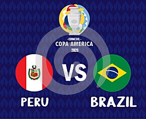 Copa America 2020 Semi final Brazil vs Peru