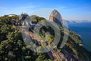 Copacabana Beach and Ipanema beach in Rio de Janeiro, Brazil